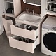 Style Line Тумба под раковину Марелла 60 Люкс Plus антискрейтч подвесная карамель матовая – фотография-9